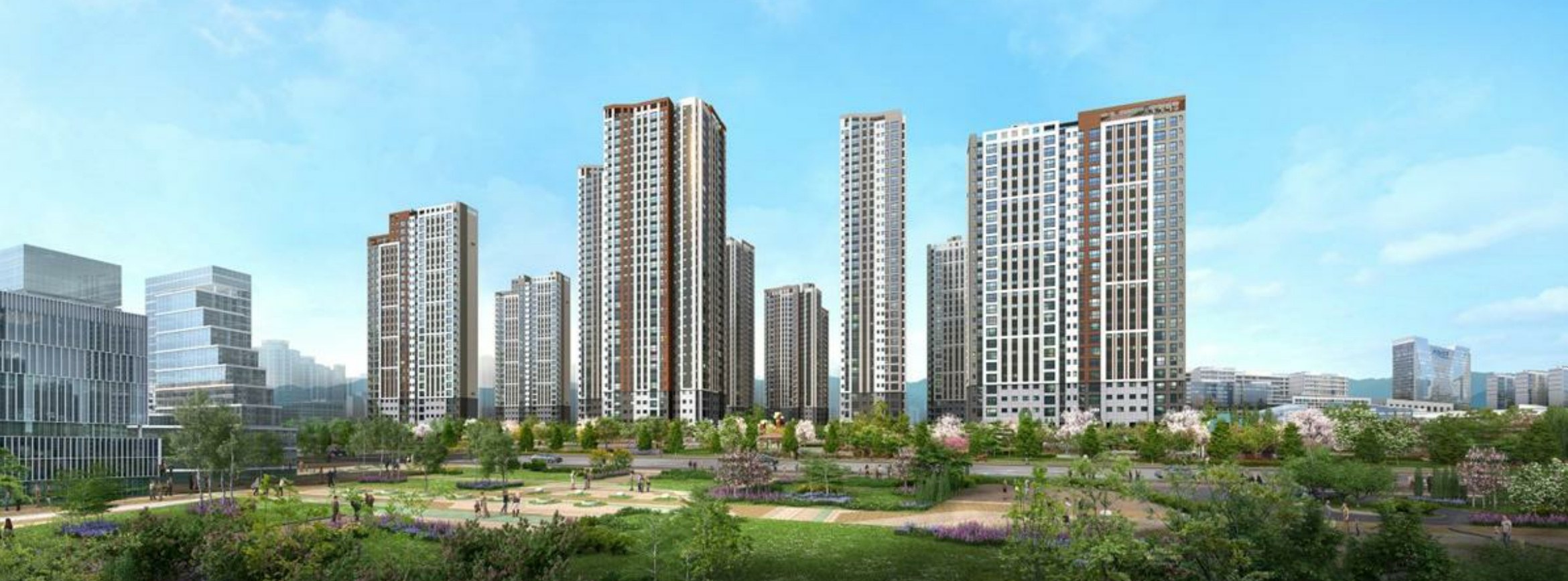 브레인시티 메디스파크 조감도